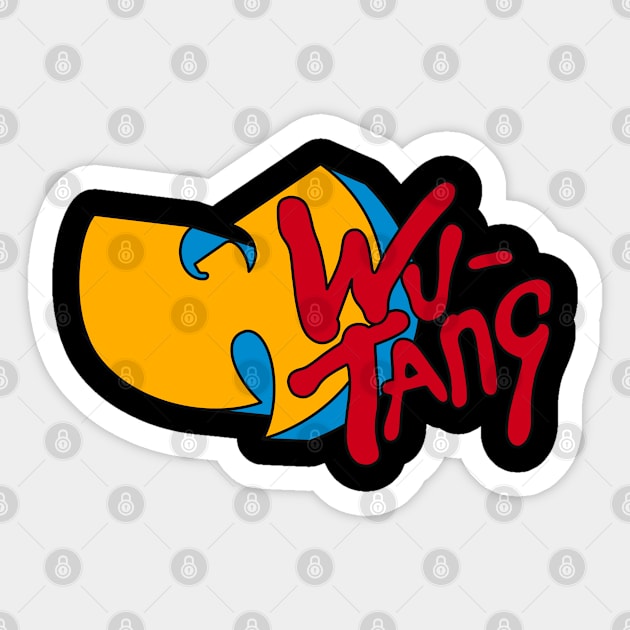 Wutang Logo Sticker by Punk Rock